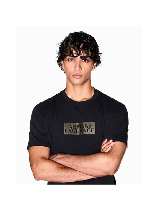 Camiseta con la firma de Armani Exchange para hombre - Image 2