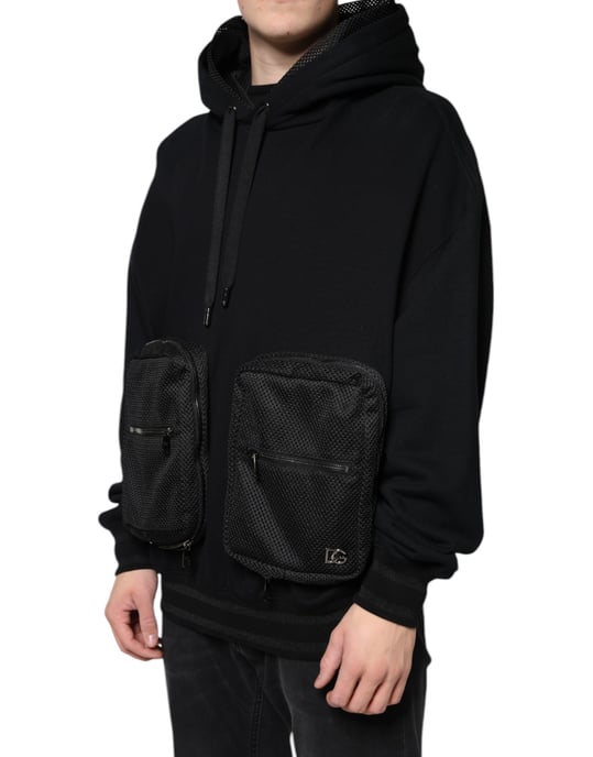 Sudadera con capucha y detalle de bolsillo de malla - Image 3