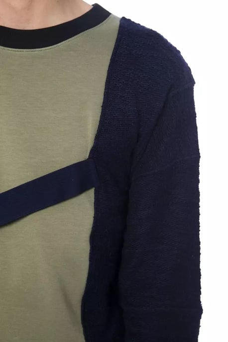 Sudadera de punto con bloques de color Ni12989 - Image 4