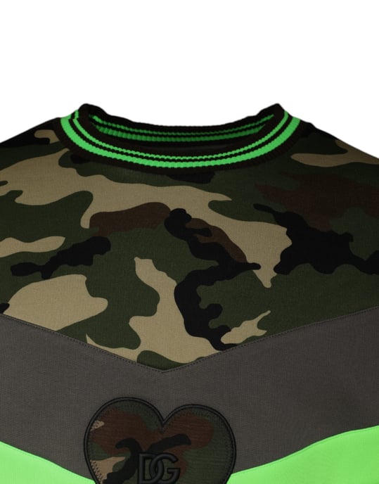 Sudadera Camuflada con Corazón Tsh86728 - Image 3