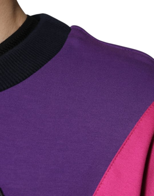 Sudadera de Cuello Redondo con Bloques de Color - Image 6