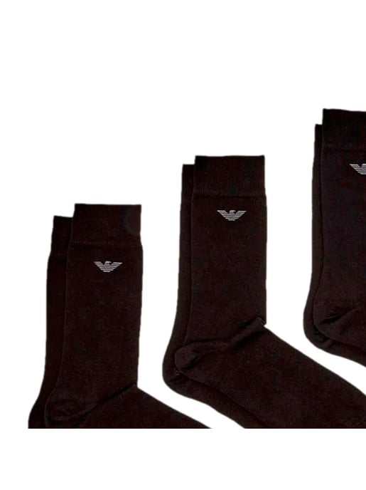 Calcetines con águila para hombre de Emporio Armani (paquete de 3) - Image 4
