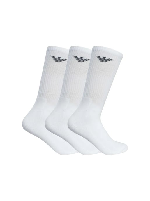 Calcetines con águila para hombre de Emporio Armani (paquete de 3) - Image 1