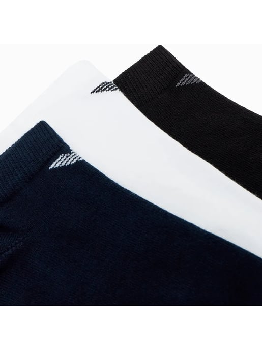 Calcetines con águila para hombre de Emporio Armani (paquete de 3) - Image 2