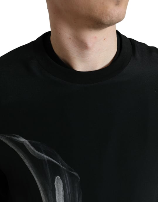Sudadera de Manga Larga con Cuello Redondo Estampado de Lirio Calla - Image 4