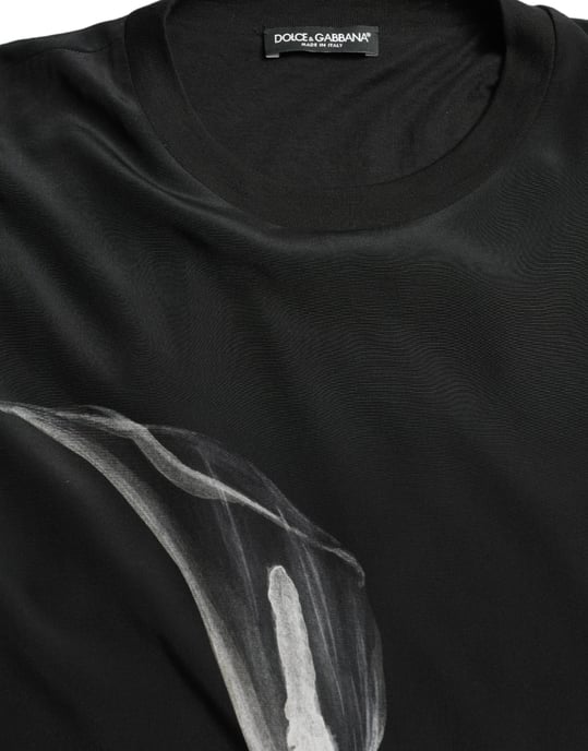 Sudadera de Manga Larga con Cuello Redondo Estampado de Lirio Calla - Image 6