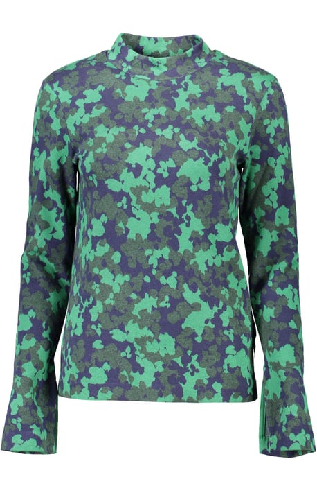 Suéter de Cuello Alto Floral Ga9006 - Image 1