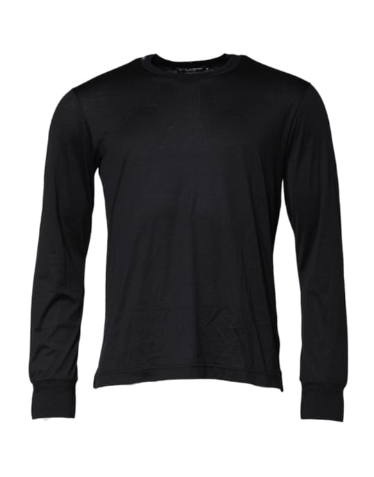 Camiseta de manga larga con cuello redondo - Image 1