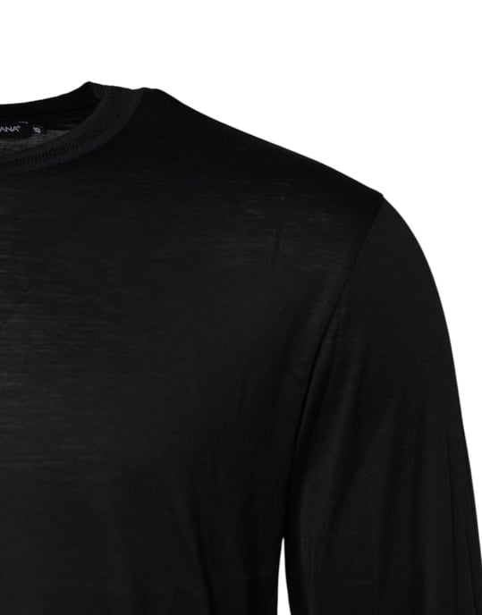 Camiseta de manga larga con cuello redondo - Image 3