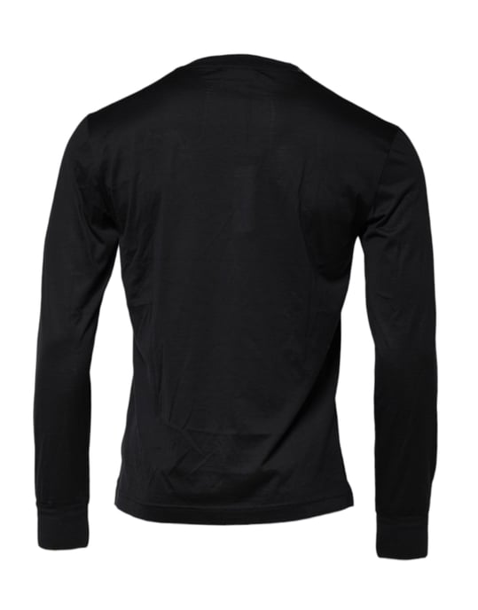 Camiseta de manga larga con cuello redondo - Image 4