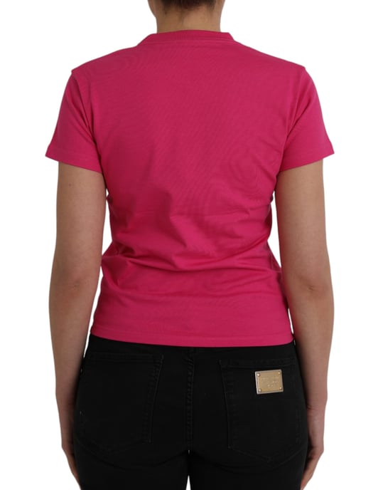 Camiseta de logo Balenciaga de manga corta rosa - Image 3