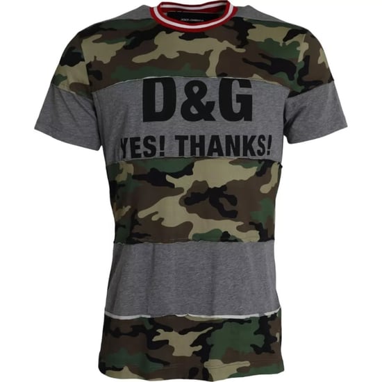 Camiseta con estampado de camuflaje Sí Gracias - Image 1