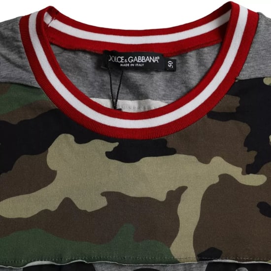 Camiseta con estampado de camuflaje Sí Gracias - Image 2