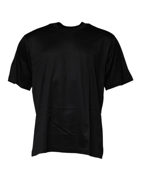 Camiseta de algodón clásica de cuello redondo - Image 1