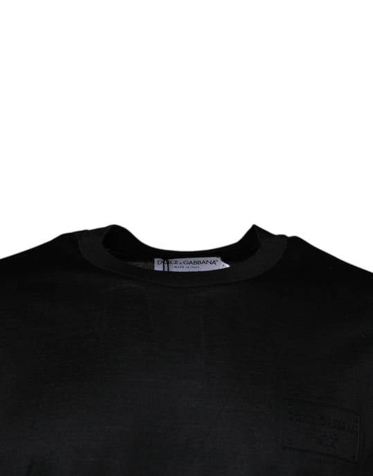 Camiseta de algodón clásica de cuello redondo - Image 3