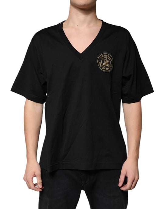 Camiseta de cuello en V de mangas cortas - Image 2