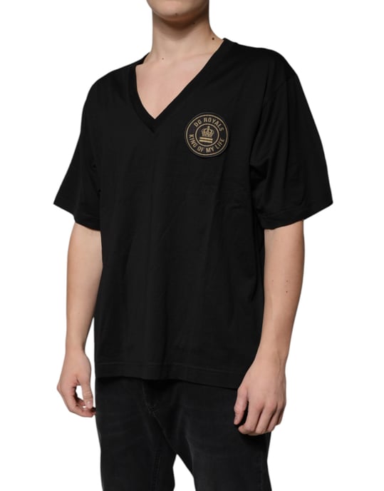 Camiseta de cuello en V de mangas cortas - Image 3