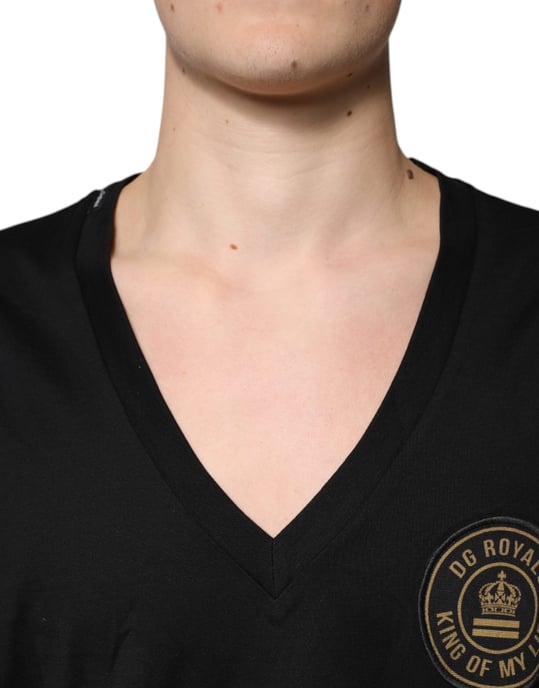 Camiseta de cuello en V de mangas cortas - Image 5