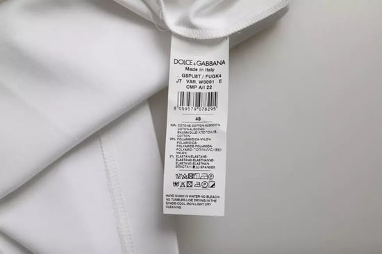 Camiseta de algodón de manga corta con cuello redondo - Image 2