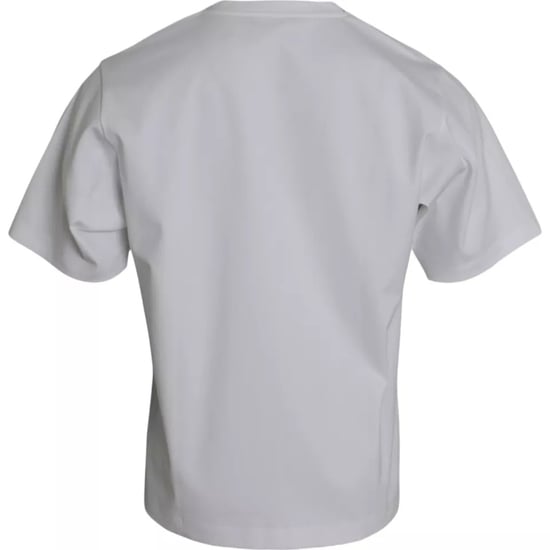Camiseta de algodón de manga corta con cuello redondo - Image 3