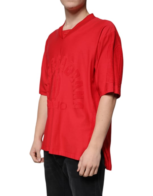 Camiseta de manga corta con escote en V - Image 3