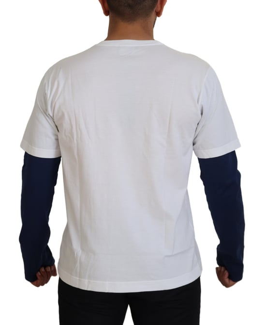 Camiseta de Manga Larga Blanca Dg Crest - Image 3