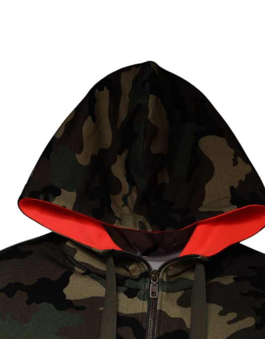 Sudadera con Capucha de Estampado de Camuflaje Tsh87049 - Image 3