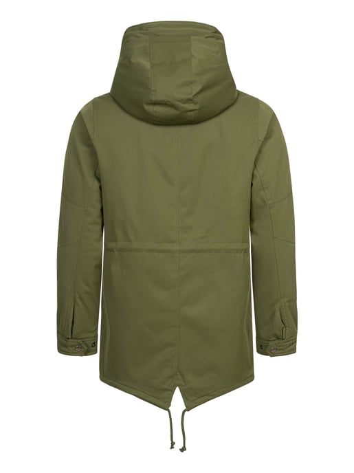Parka de invierno para hombre Alessandro Salvarini con forro de peluche y capucha - Image 4