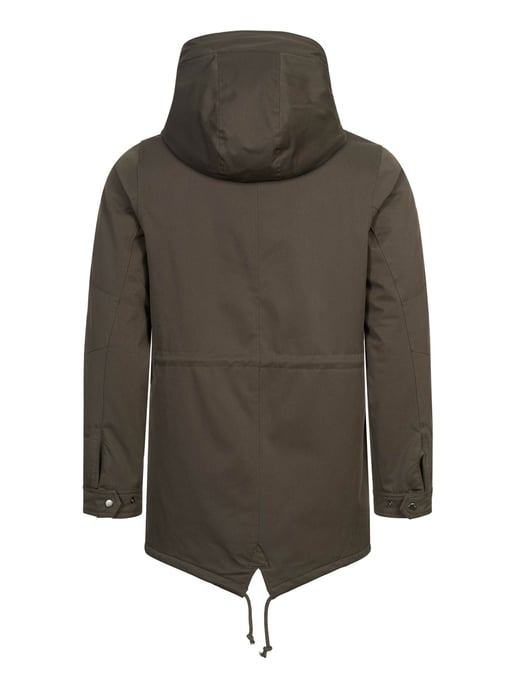 Parka de invierno para hombre Alessandro Salvarini con forro de peluche y capucha - Image 4
