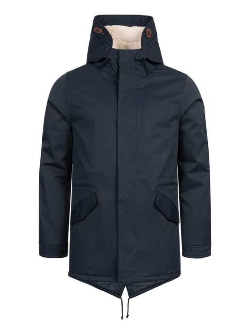 Parka de invierno para hombre Alessandro Salvarini con forro de peluche y capucha - Image 2