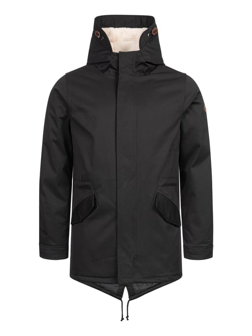Parka de invierno para hombre Alessandro Salvarini con forro de peluche y capucha - Image 2