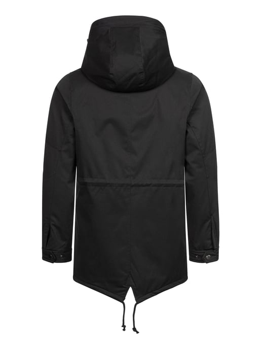 Parka de invierno para hombre Alessandro Salvarini con forro de peluche y capucha - Image 4