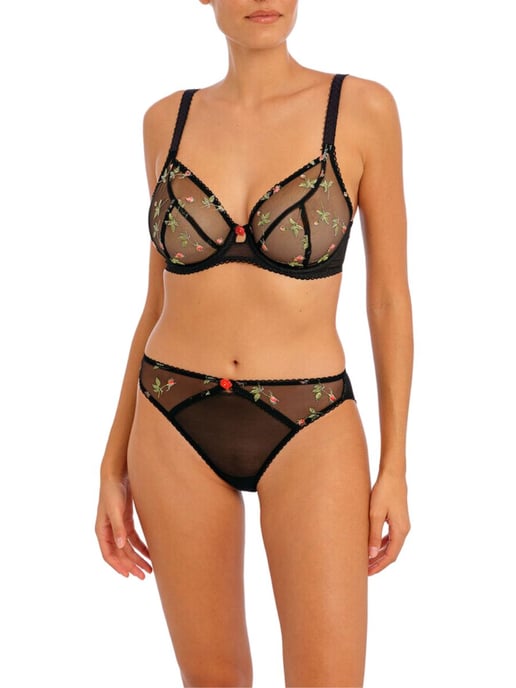 Rose Blossom Plunge Bra - Image 3
