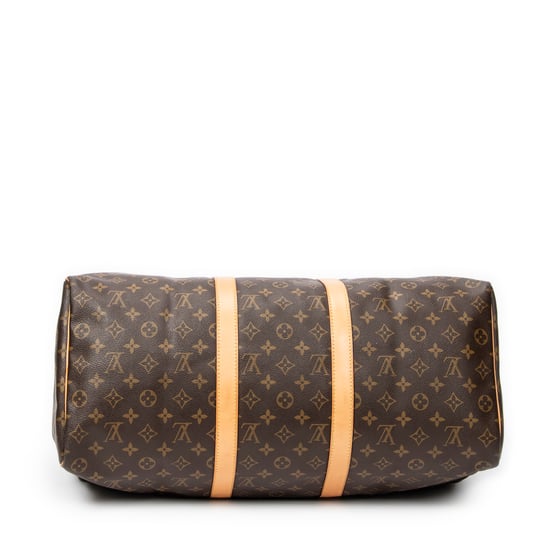 Louis Vuitton Keepall 50 en Marrón Lona recubierta - Image 6