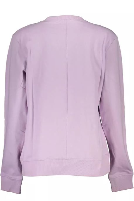 Sudadera de Cuello Redondo Lila No21630 - Image 2