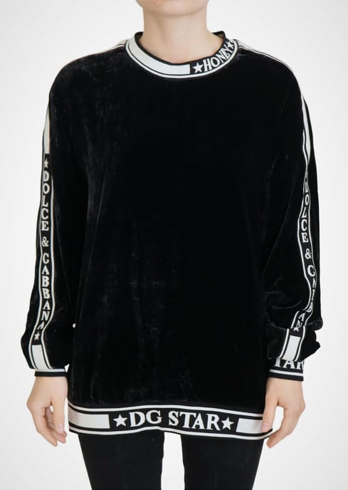 Sudadera de Terciopelo Modelo Dg Star - Image 1