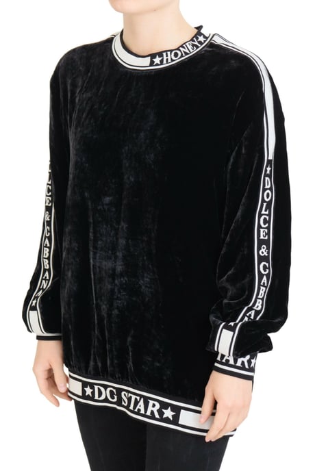 Sudadera de Terciopelo Modelo Dg Star - Image 5