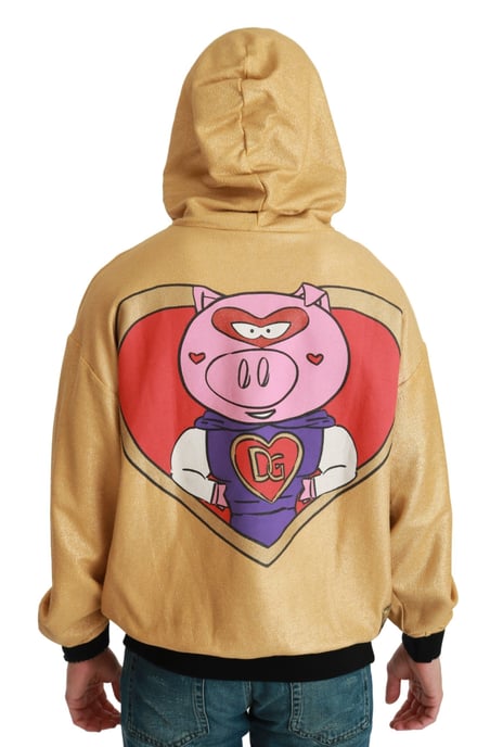 Sudadera Super Cerdo Poder Héroe - Image 6