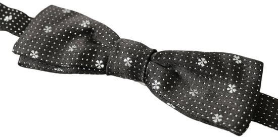 Corbata de moño ajustable con estampado floral - Image 2