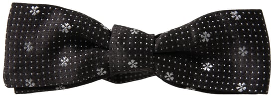 Corbata de moño ajustable con estampado floral - Image 3