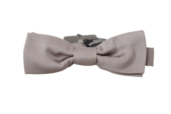 Pajarita de Seda Gris - Image 1