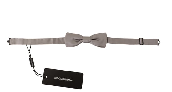 Pajarita de Seda Gris - Image 3