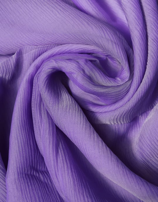 Pañuelo de Seda Morado Ligero - Image 4