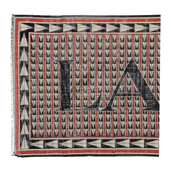 Bufanda de estampado geométrico - Image 3
