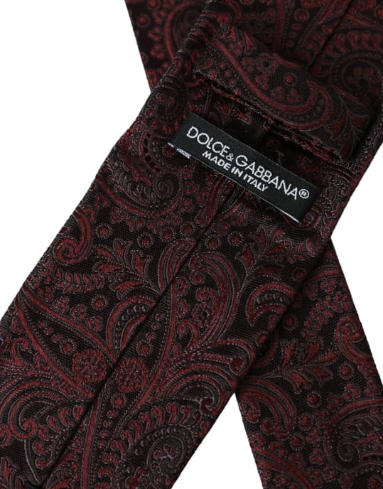 Corbata de Seda Paisley Kra3321 - Image 5