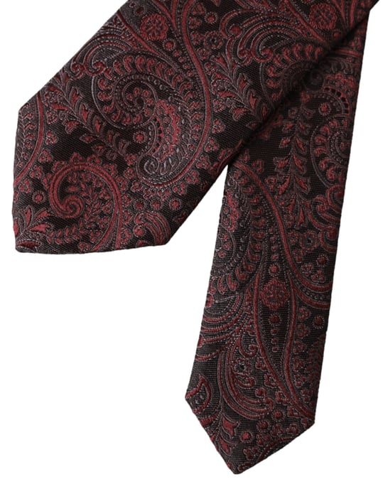 Corbata de Seda Paisley Kra3321 - Image 6