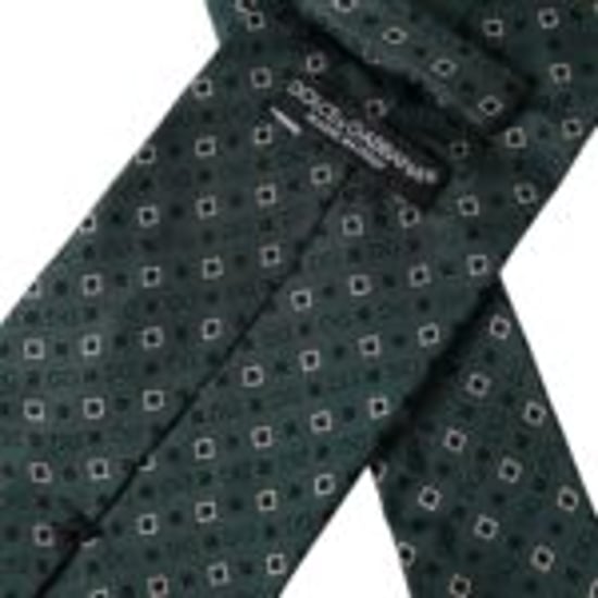 Corbata de Seda Geométrica - Image 4