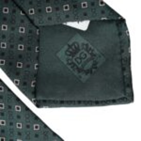 Corbata de Seda Geométrica - Image 6