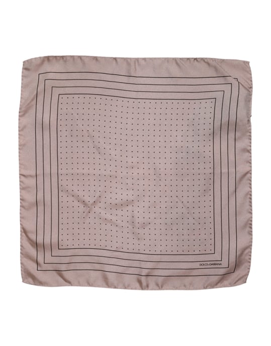 Pañuelo de bolsillo con borde de lunares - Image 2