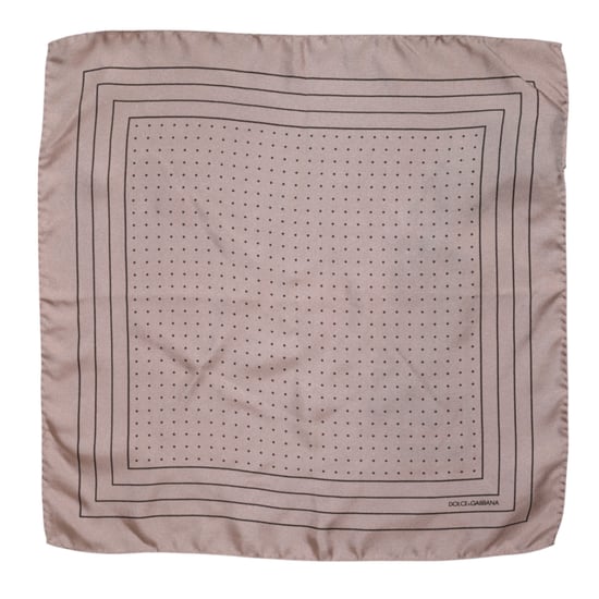Pañuelo de bolsillo con borde de lunares - Image 3
